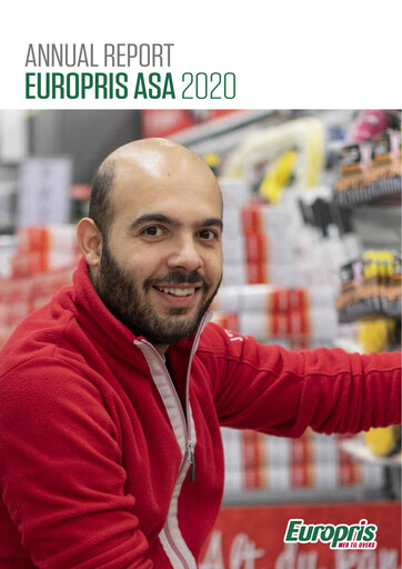 Thumbnail Europris Annual Report 2020