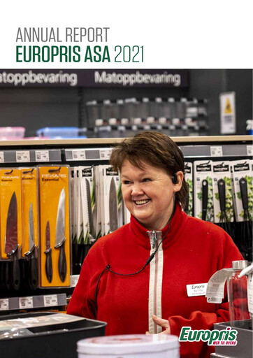 Thumbnail Europris Annual Report 2021