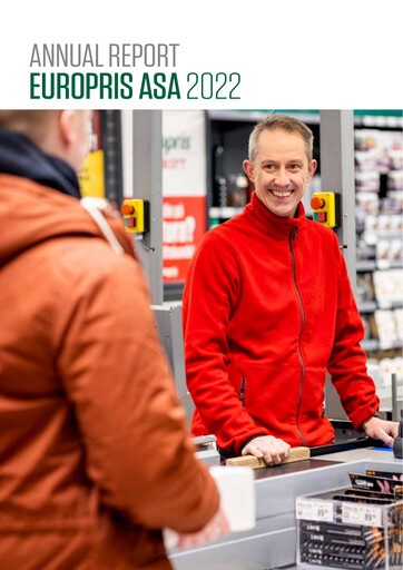 Thumbnail Europris Annual Report 2022