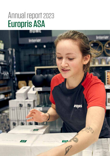 Thumbnail Europris Annual Report 2023