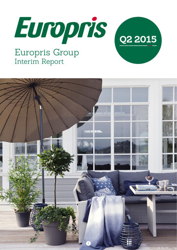 Thumbnail Europris Quarterly Report 2015-q2