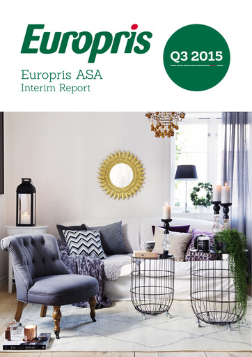 Thumbnail Europris Quarterly Report 2015-q3