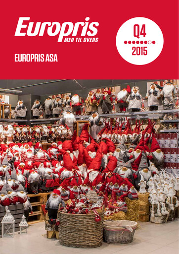 Thumbnail Europris Quarterly Report 2015-q4