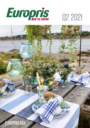 Thumbnail Europris Quarterly Report 2021-q2