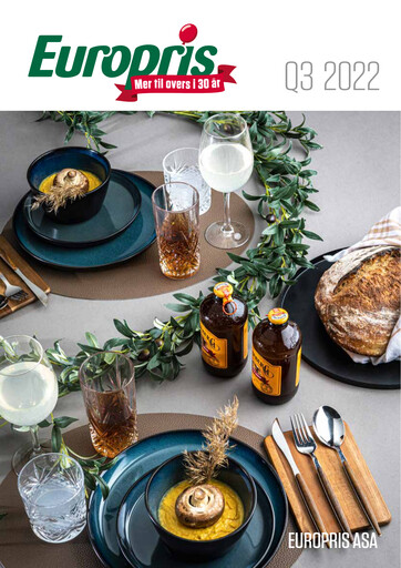 Thumbnail Europris Quarterly Report 2022-q3