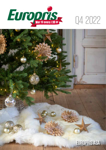 Thumbnail Europris Quarterly Report 2022-q4