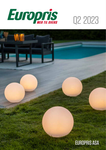 Thumbnail Europris Quarterly Report 2023-q2