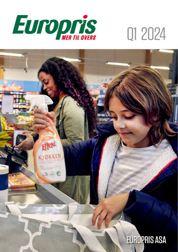Thumbnail Europris Quarterly Report 2024-q1