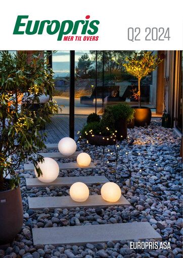 Thumbnail Europris Quarterly Report 2024-q2