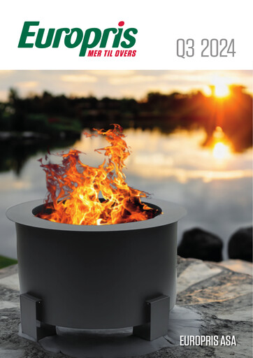 Thumbnail Europris Quarterly Report 2024-q3