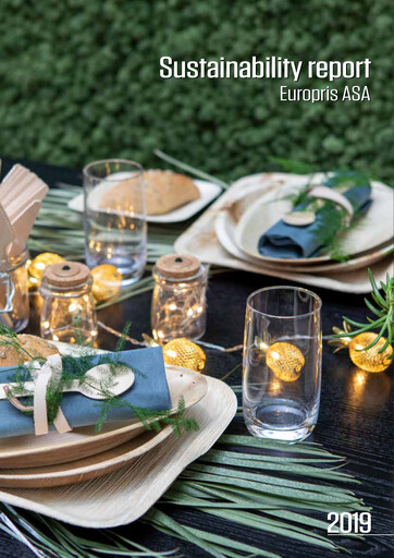 Thumbnail Europris Sustainability Report 2019