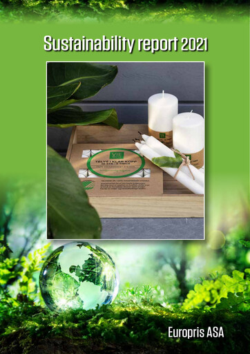 Thumbnail Europris Sustainability Report 2021