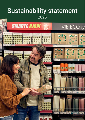 Thumbnail Europris Sustainability Report 2025