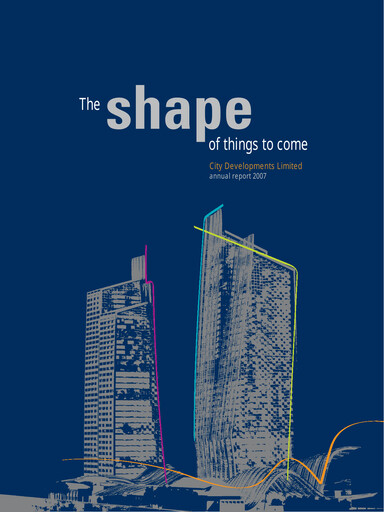 Thumbnail City Developments Annual Report 2007