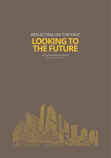 Thumbnail City Developments Annual Report 2015