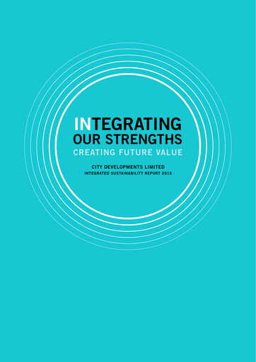 Vorschaubild City Developments Nachhaltigkeitsbericht 2016