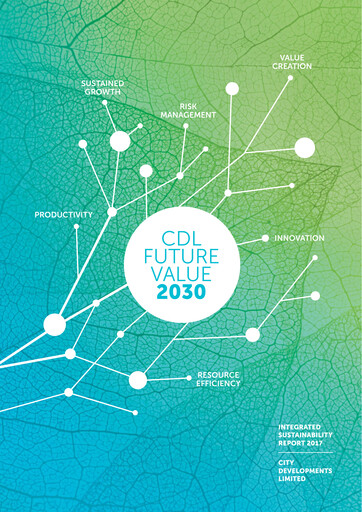 Vorschaubild City Developments Nachhaltigkeitsbericht 2017