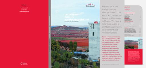 Thumbnail Fresnillo Annual Report 2009