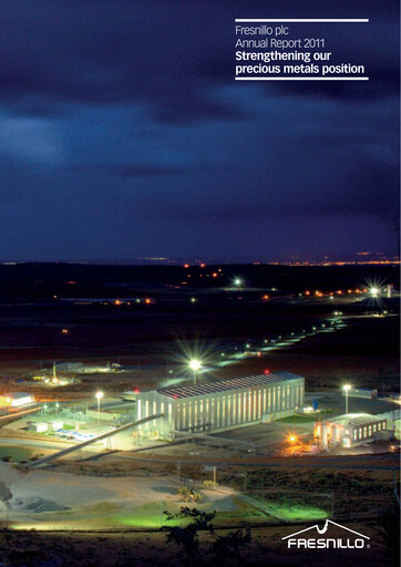 Thumbnail Fresnillo Annual Report 2011