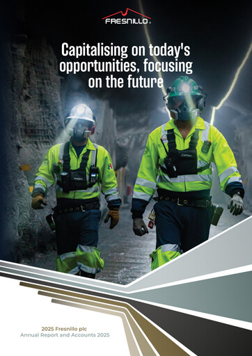 Miniature Fresnillo Rapport annuel 2025