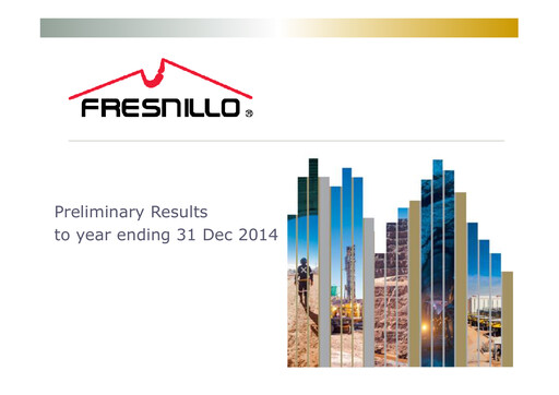 Thumbnail Fresnillo Financial Statement 2014