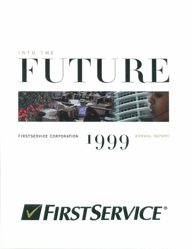 Thumbnail Colliers International Annual Report 1999