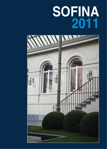 Vorschaubild Sofina
 Jahresbericht 2011