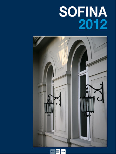 Vorschaubild Sofina
 Jahresbericht 2012