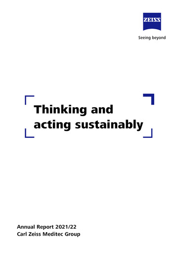 Thumbnail Carl Zeiss Meditec
 Annual Report 2021-2022