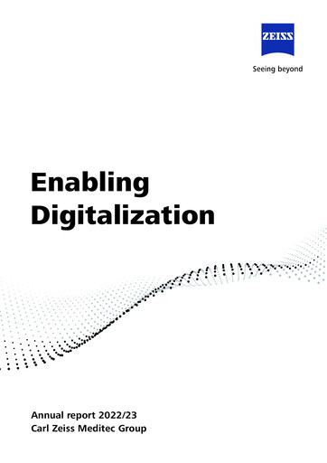 Thumbnail Carl Zeiss Meditec
 Annual Report 2022-2023