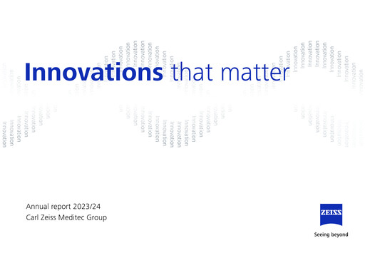 Thumbnail Carl Zeiss Meditec
 Annual Report 2023-2024