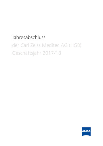 Thumbnail Carl Zeiss Meditec
 Financial Statement 2017-2018