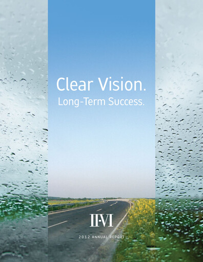 Thumbnail Coherent Corp. Annual Report 2012