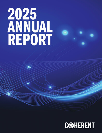 Thumbnail Coherent Corp. Annual Report 2025