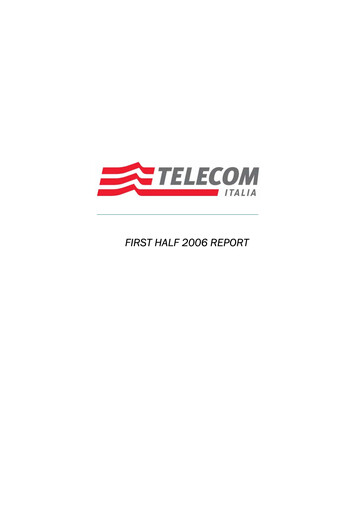 Thumbnail Telecom Italia
 Financial Report 2006-h1