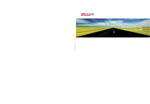 Thumbnail Telecom Italia
 Sustainability Report 2002
