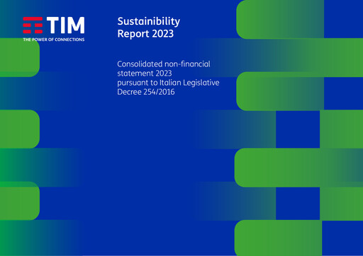 Thumbnail Telecom Italia
 Sustainability Report 2023