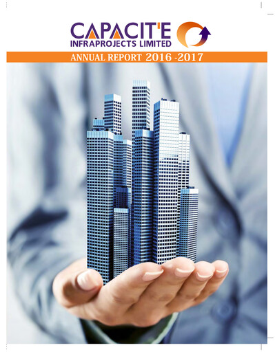 Thumbnail Capacit'e Infraprojects
 Annual Report 2016-2017