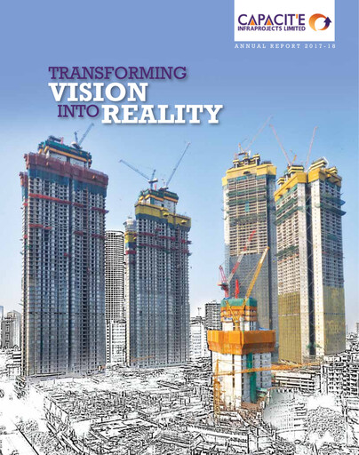 Thumbnail Capacit'e Infraprojects
 Annual Report 2017-2018