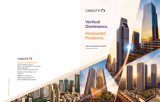 Vorschaubild Capacit'e Infraprojects
 Jahresbericht 2025-2026