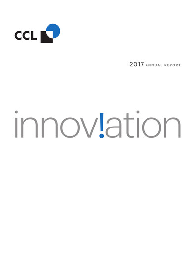 Thumbnail CCL Industries Annual Report 2017