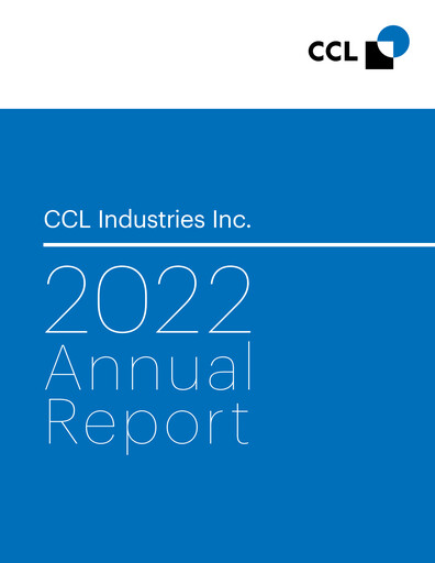 Thumbnail CCL Industries Annual Report 2022