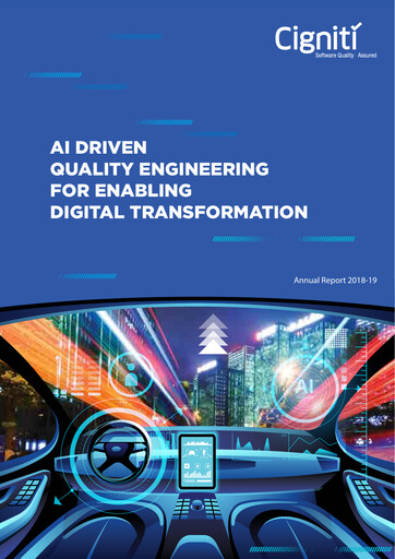 Miniature Cigniti Technologies
 Rapport annuel 2018-2019