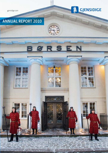 Thumbnail Gjensidige Forsikring
 Annual Report 2010