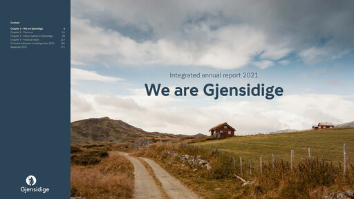Thumbnail Gjensidige Forsikring
 Annual Report 2021