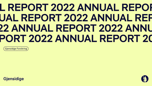 Thumbnail Gjensidige Forsikring
 Annual Report 2022