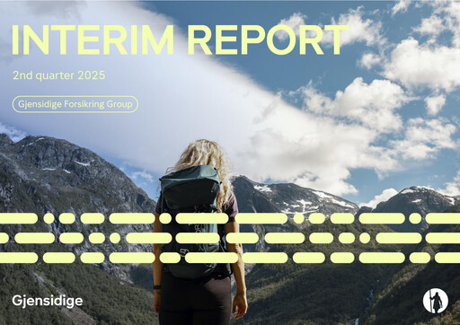 Thumbnail Gjensidige Forsikring
 Quarterly Report 2025-q2