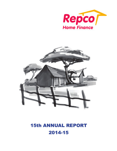 Vorschaubild Repco Home Finance Jahresbericht 2014-2015