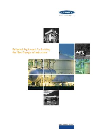 Thumbnail Chart Industries Annual Report 2007