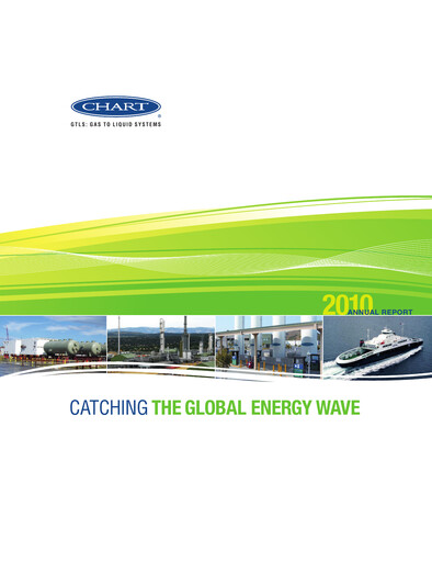 Thumbnail Chart Industries Annual Report 2010